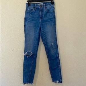 Madewell skinny jeans